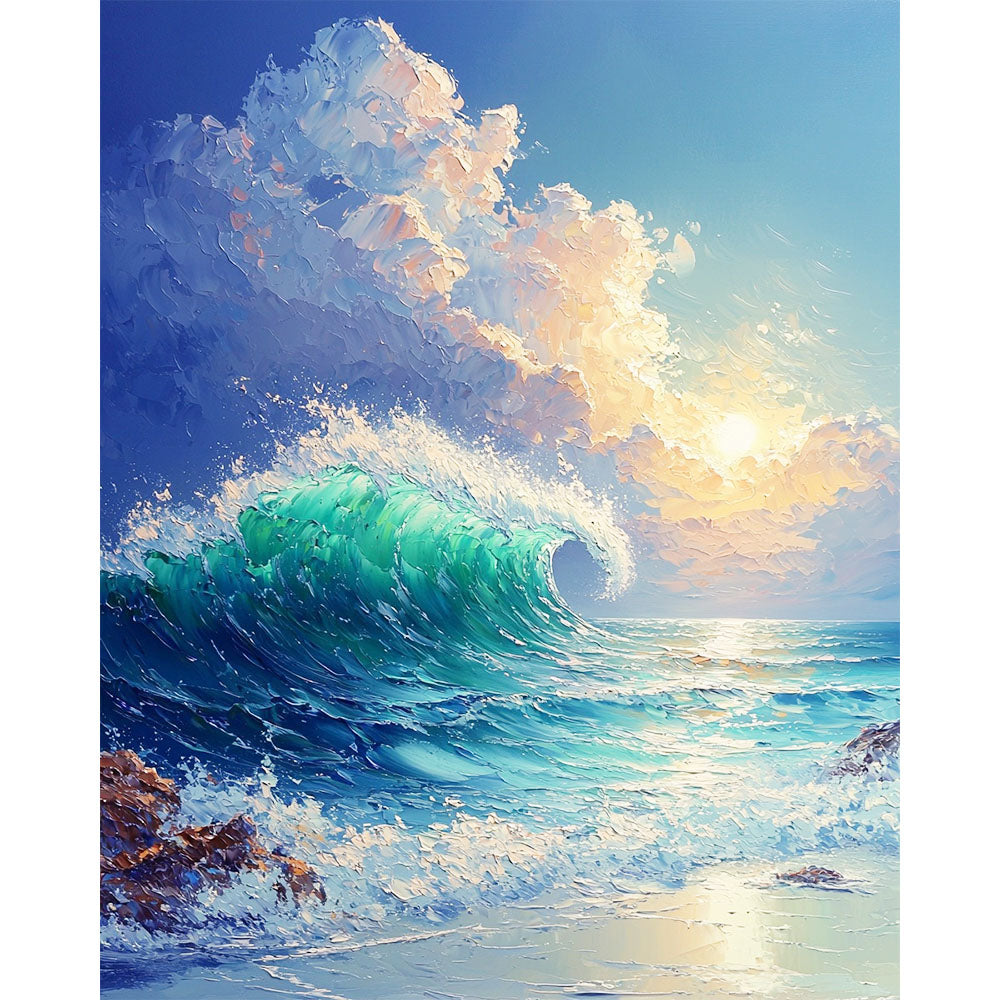 Dance of the Sea Paint by Numbers