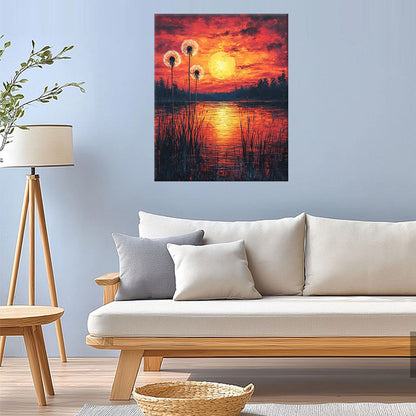 Dance of the Dandelions - Paint by Numbers