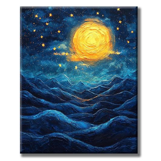 Dance of the Star Rivers - Paint by Numbers
