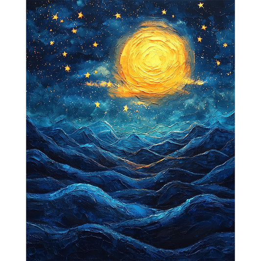 Dance of the Star Rivers - Paint by Numbers