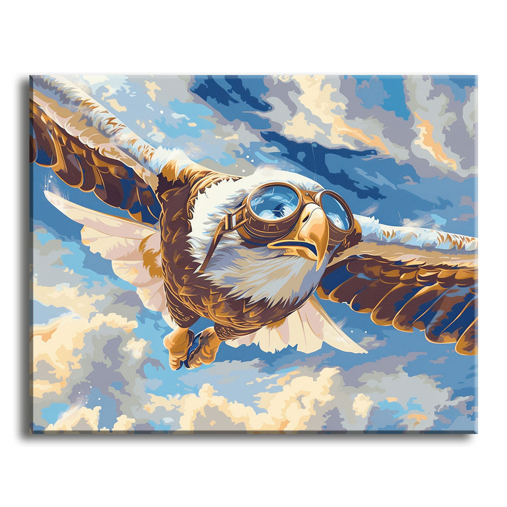 The Aeronaut - Paint by Numbers Kit