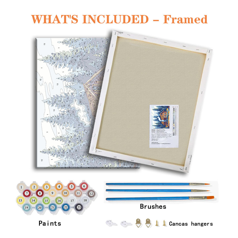 The Forester's Repose - Paint by Numbers Kit