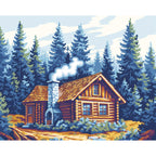 The Forester's Repose - Paint by Numbers Kit