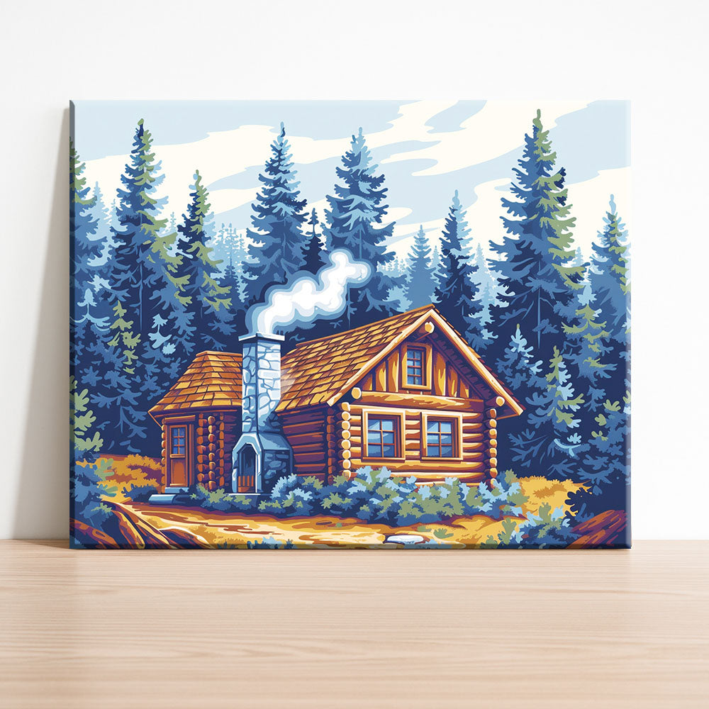 The Forester's Repose - Paint by Numbers Kit