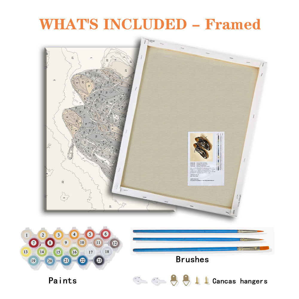 The Gentleman's Stride - Paint by Numbers Kit