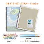 The Green Parasol - Paint by Numbers Kit