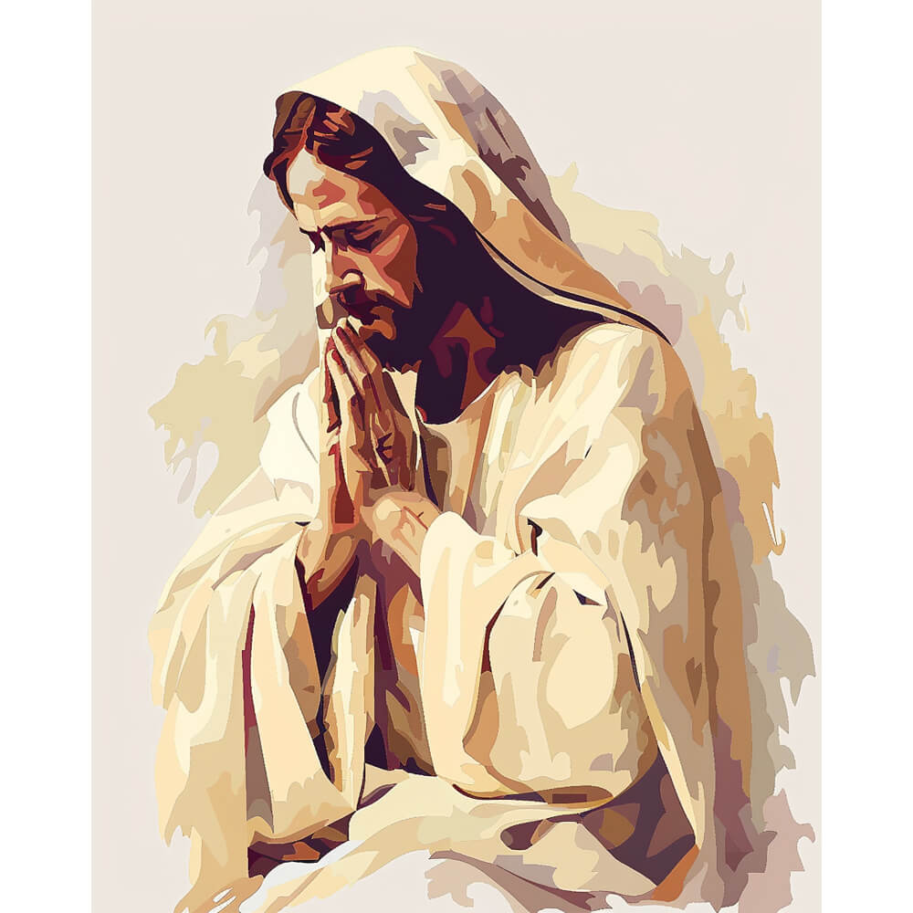 The Lord's Prayer - Paint by Numbers Kit