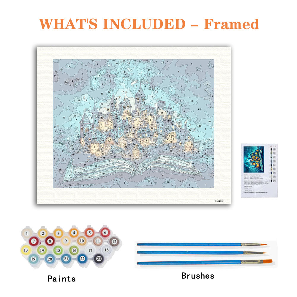 The Magic Storybook - Paint by Numbers Kit
