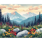 Tranquil Mountain Blooms