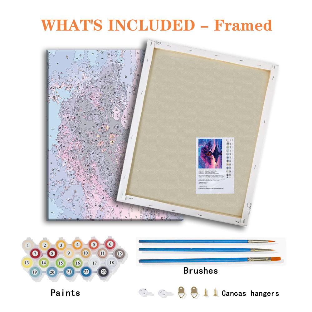 Tree of Life's Glow - Paint by Numbers Kit