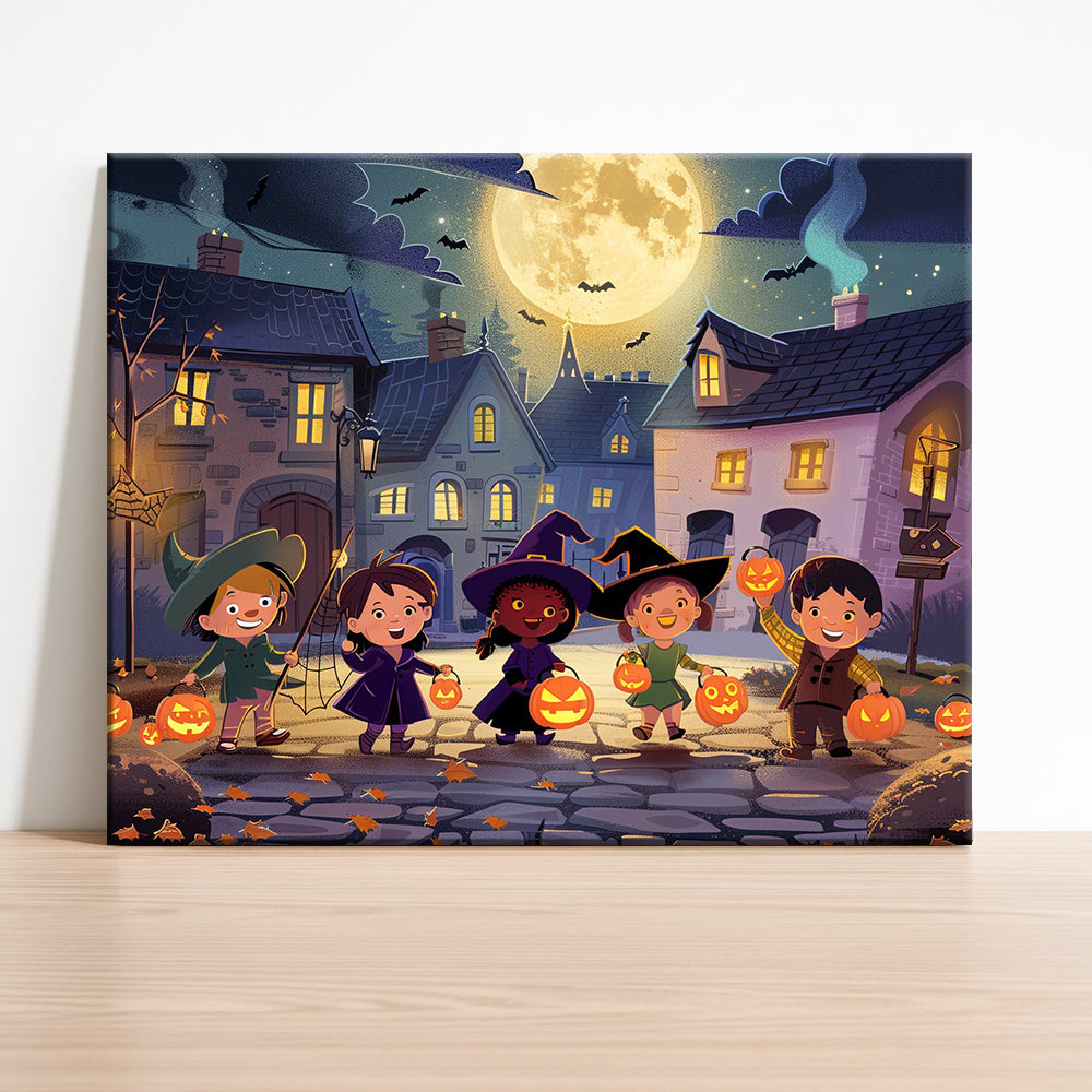 Trick-or-Treat Magic – Paint by Numbers Kit