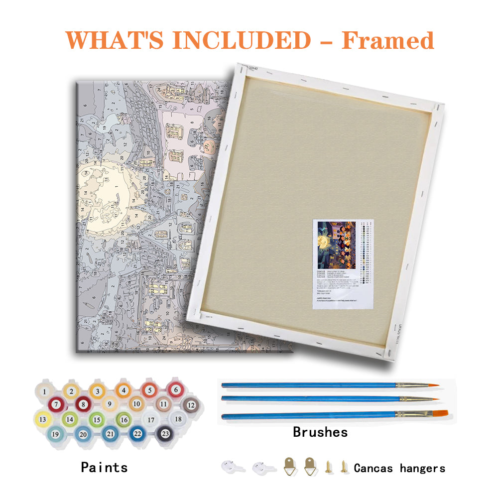 Trick-or-Treat Magic – Paint by Numbers Kit