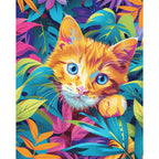 Tropic Tabby - Paint by Numbers Kit