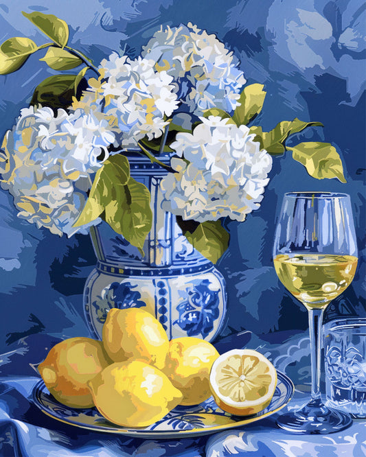White Beauty Orchid - Paint by Numbers