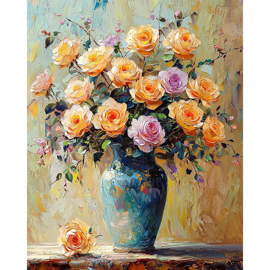 Vase of Spring - Paint by Numbers