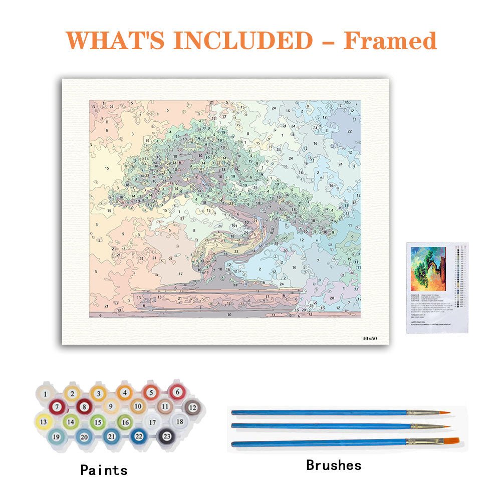 Vibrant Serenity - Paint by Numbers Kit