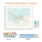 Vintage Aviator - Paint by Numbers Kit