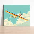 Vintage Aviator - Paint by Numbers Kit