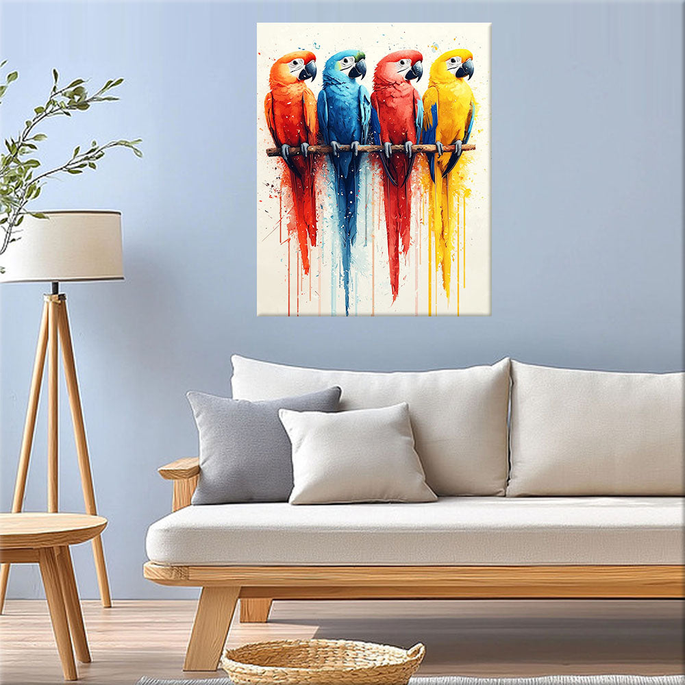 Birds of Joy - Paint by Numbers