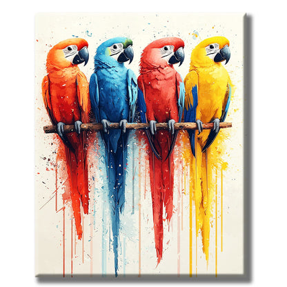 Birds of Joy - Paint by Numbers