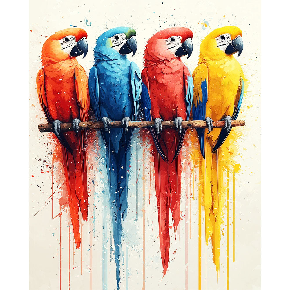 Birds of Joy - Paint by Numbers