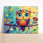 Whimsical Wisdom Owl