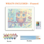 Whimsical Wisdom Owl