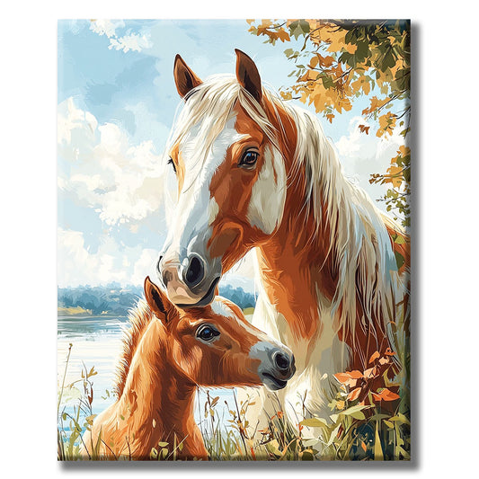 Meadow Love - Paint by Numbers