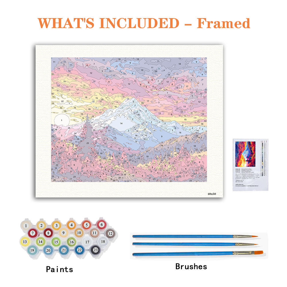 Wildfire Summit - Paint by Numbers Kit