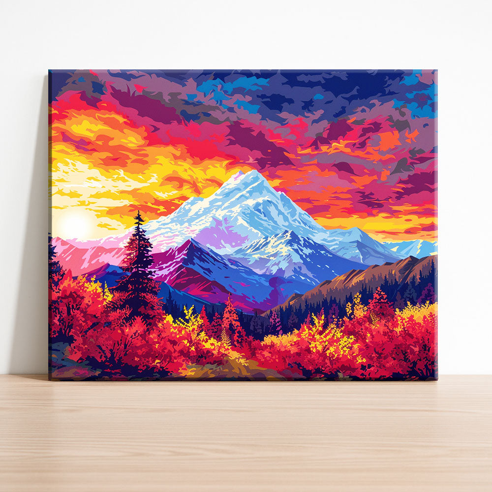 Wildfire Summit - Paint by Numbers Kit