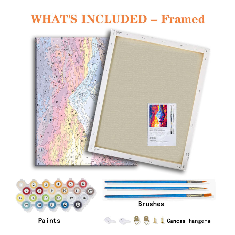 Wildfire Summit - Paint by Numbers Kit