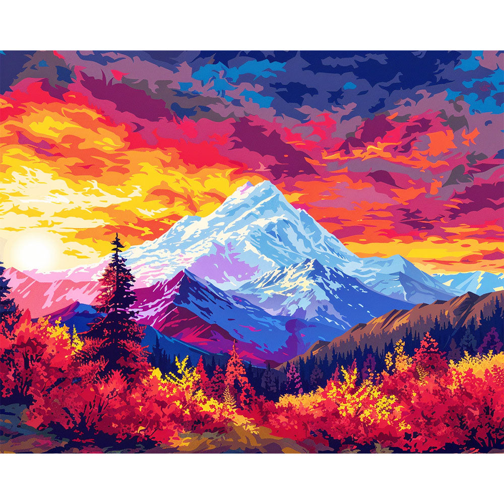 Wildfire Summit - Paint by Numbers Kit