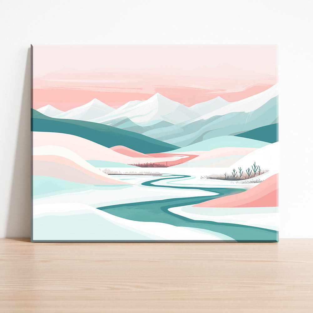 Winter's Blush - Paint by Numbers Kit