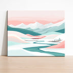 Winter's Blush - Paint by Numbers Kit