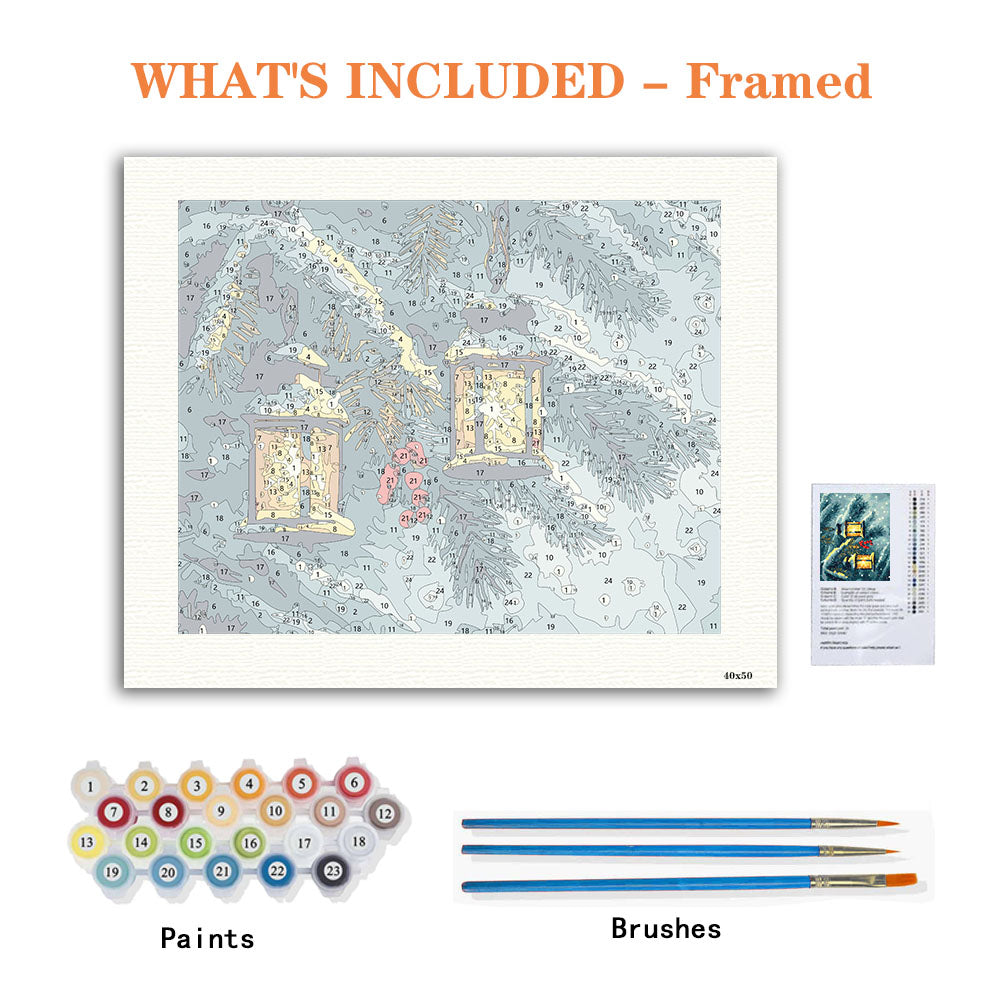Winter's Warmth - Paint by Numbers Kit