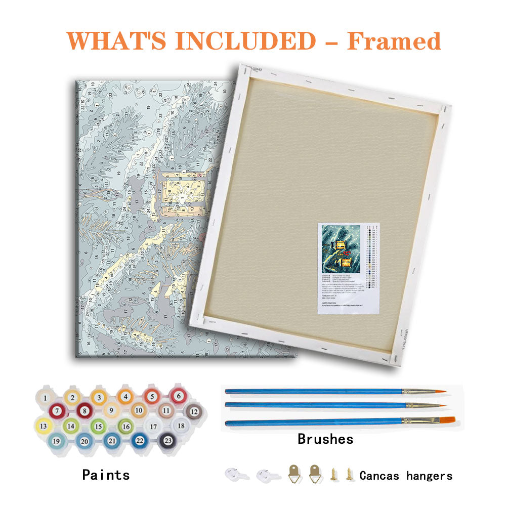 Winter's Warmth - Paint by Numbers Kit