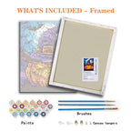Witchy Pumpkin's Moonlight Dance – Paint by Numbers Kit