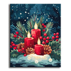 Yuletide Glow - Paint by Numbers Kit