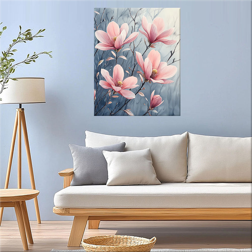 Summer meadow of colorful joy - paint by numbers