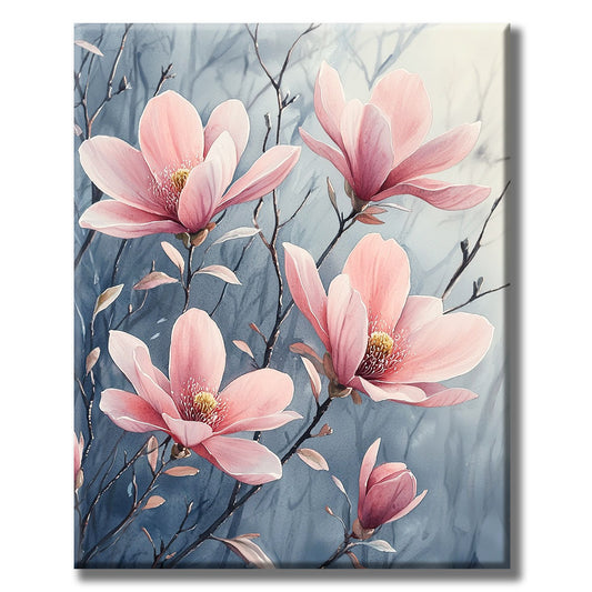 Summer meadow of colorful joy - paint by numbers