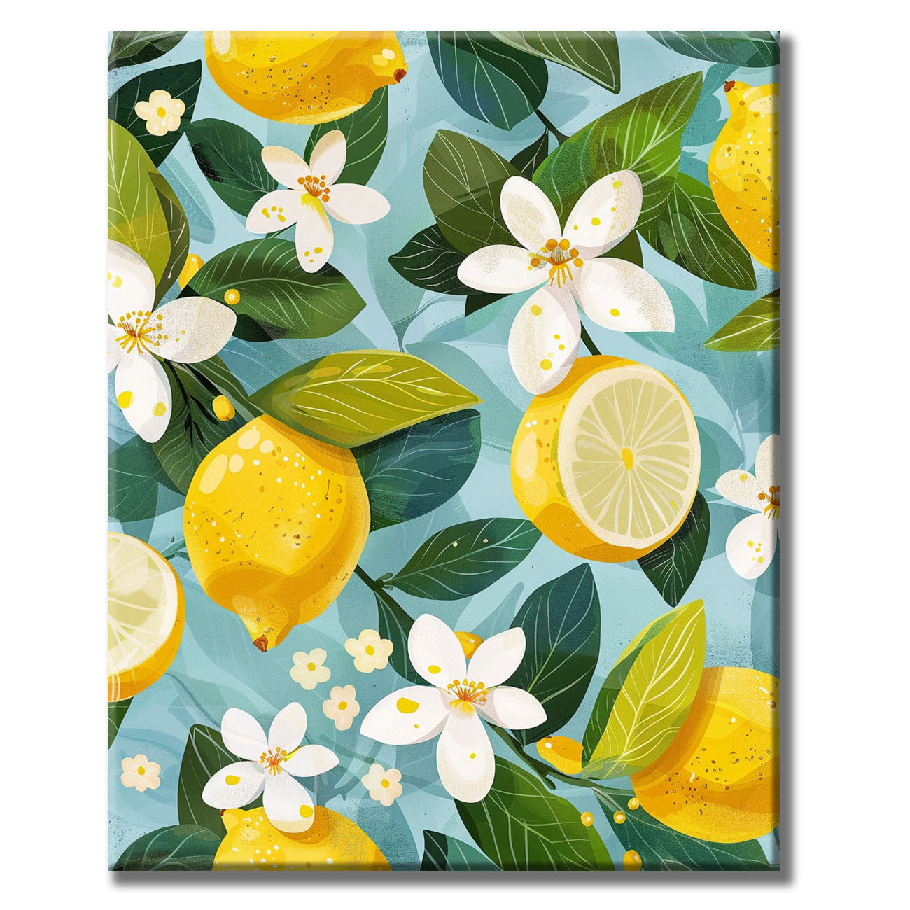 Lemon Leaves - Paint by Numbers